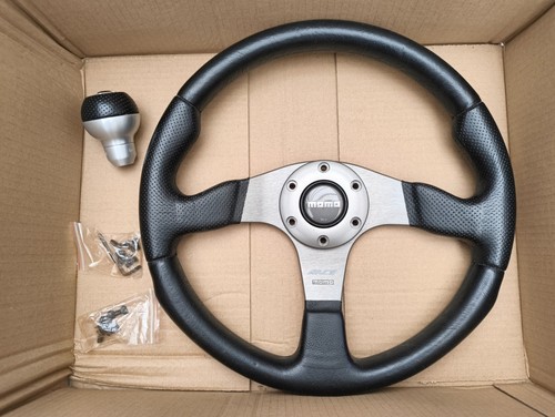 Momo race leather - race, steering