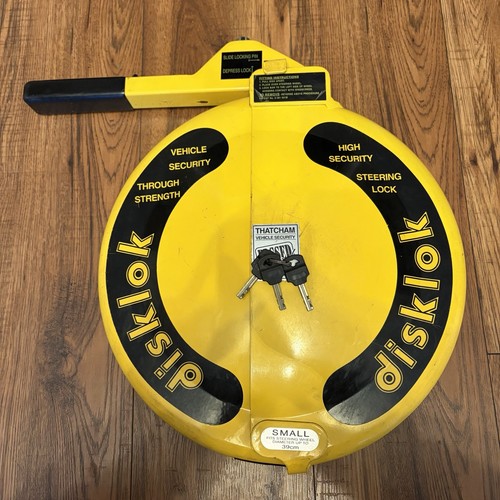 Disklok steering wheel lock - disklok,