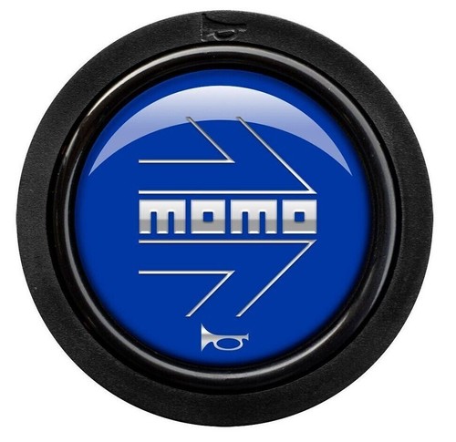 Genuine momo gloss blue - genuine, silver