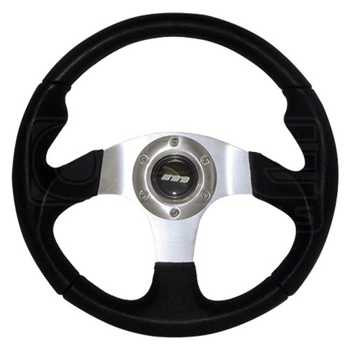 300mm leather steering wheel - 300mm,